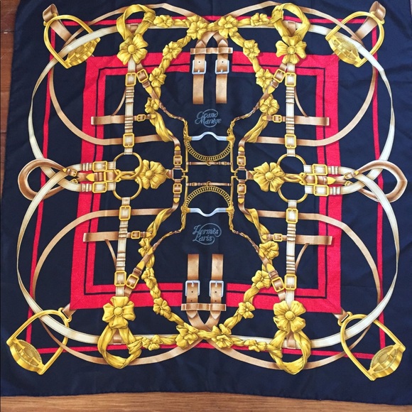 Hermès scarf Grand Manege H d’ORIGNY - Picture 8 of 8